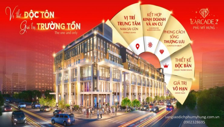 Bán căn góc 121m2 A3.05  tại dự án The Horizon Phú Mỹ Hưng, Nhà đầy đủ nội thất, Xách vali vào ở ngay